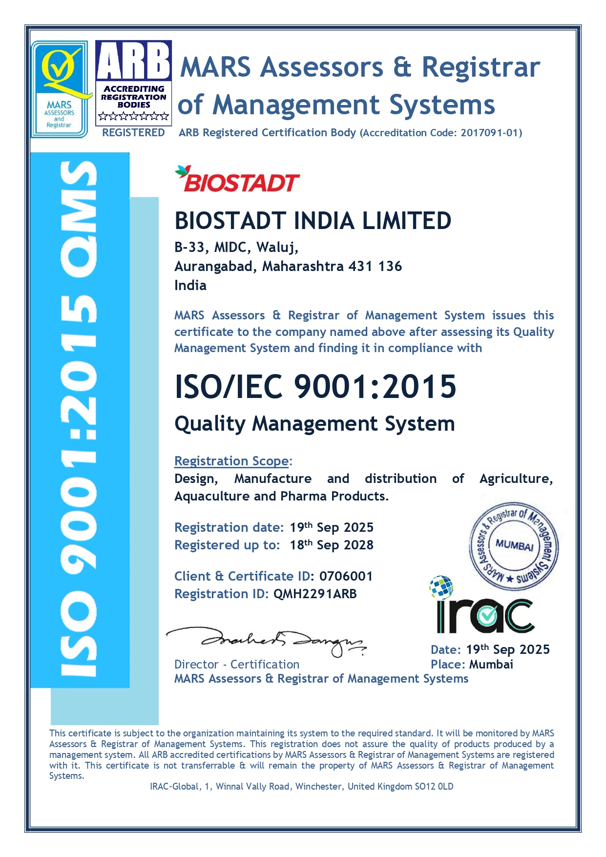 InGene ISO/IEC 14001:2015